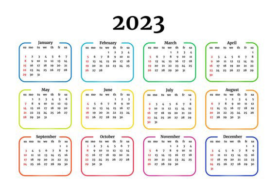 2023년 5월 달력 인쇄 가능