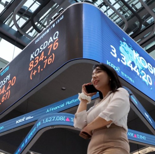 코스피, 사상 처음으로 3400선 돌파